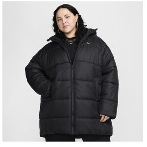 Nike Womens Therma Fit Loose Puffer Jacket Nlack Sz 1X FZ5905-010